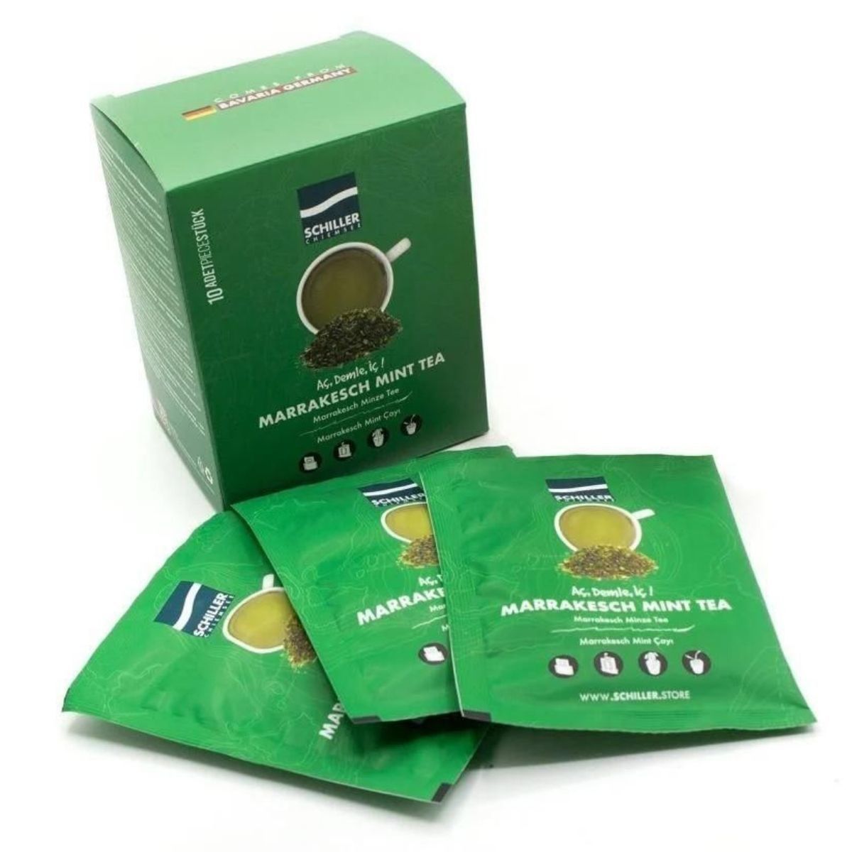 Schiller Marrakesch Mint Tea Aç Demle İç 10 lu Paket