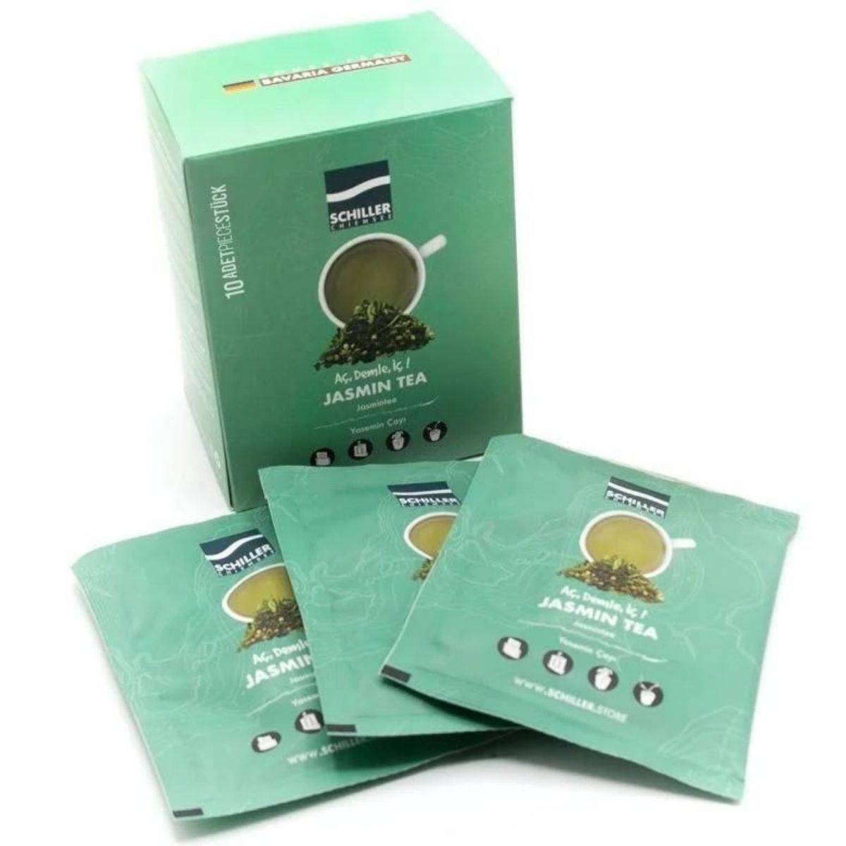 Schiller Jasmin Tea Aç Demle İç 10 lu Paket