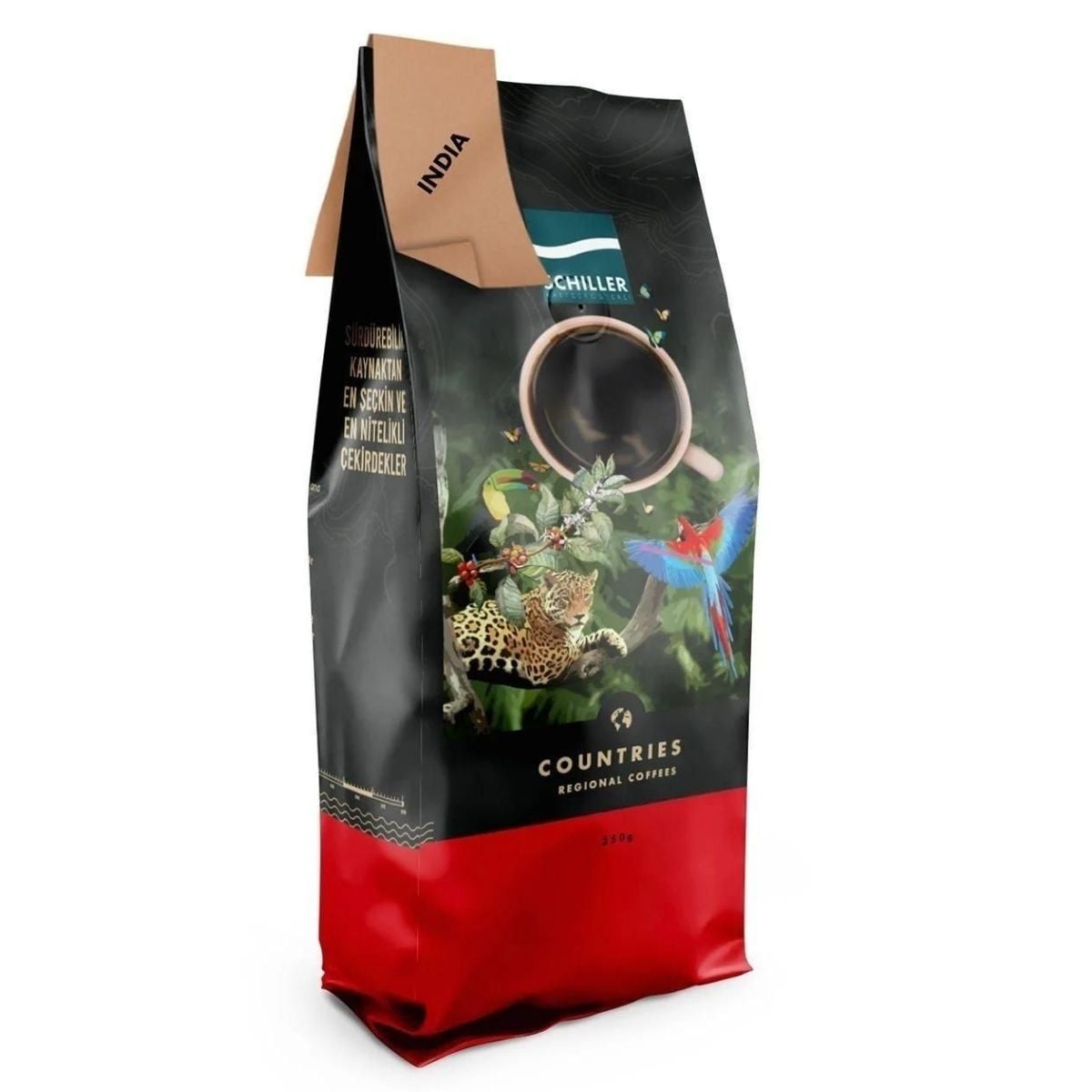 India Robusta Cherry Çekirdek Kahve 250 gr