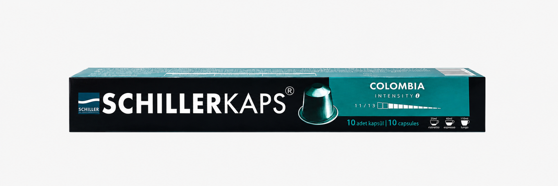 Schiller Colombia Nespresso Uyumlu Kapsül Kahve 10’lu Paket – Karamel Notalı Yoğun Espresso