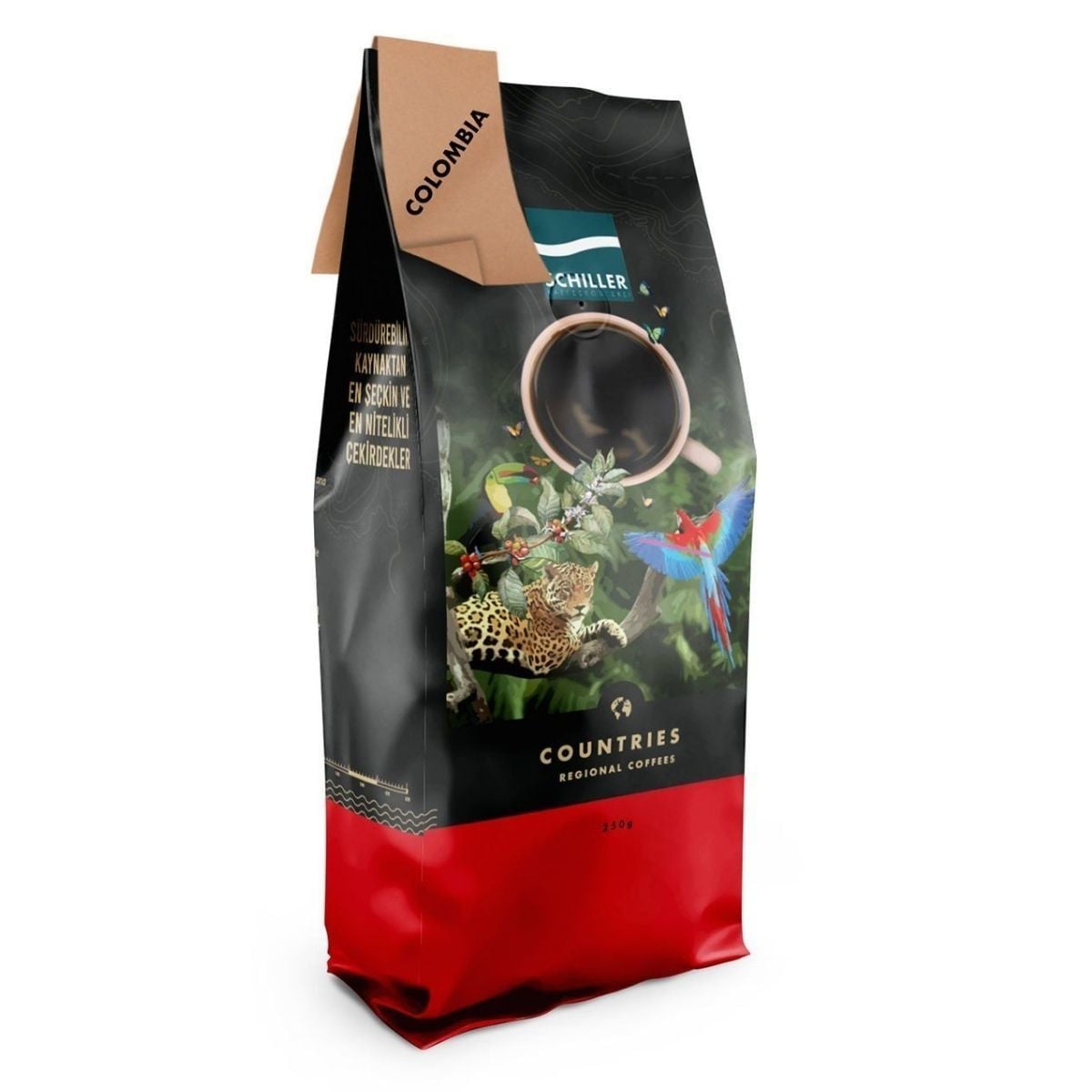 Schiller Colombia EP Excelso Antioquıa, Medellin Çekirdek Kahve 250 gr