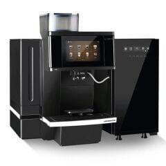 Aaron Coffee Master Tam Otomatik Kahve Makinesi – 4 Litre Süt Soğutucu Dolaplı Profesyonel Kahve Çözümü