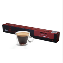 Capspresso Espresso Rıstretto Nespresso Uyumlu Kapsül Kahve 10’lu Paket – Yoğun ve Koyu Kavrum Espresso