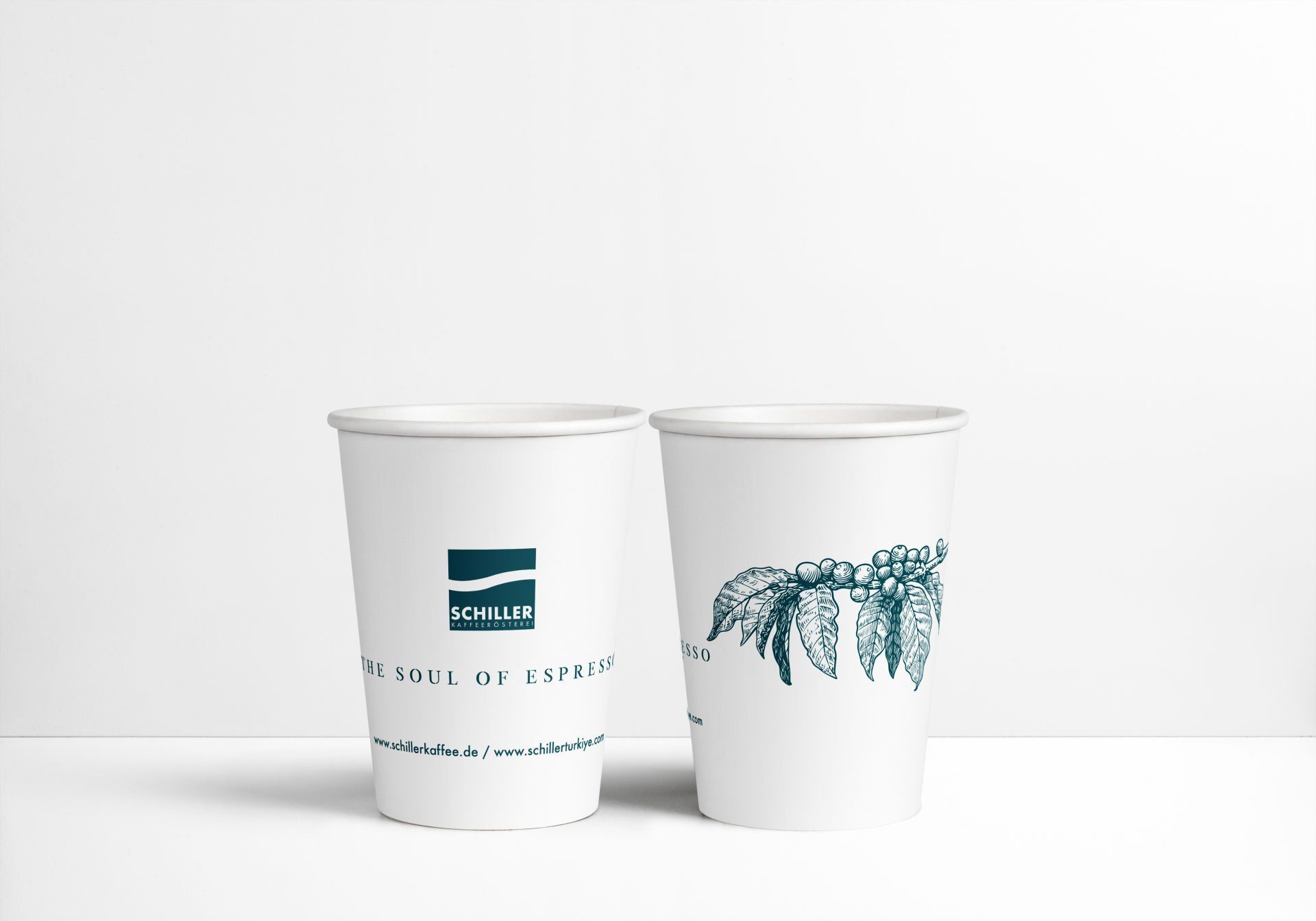 Schiller Logolu 4 Oz Take Away Bardak