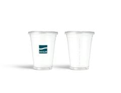 Schiller Logolu 16 Oz Şeffaf Take Away Bardak-Kapaklı