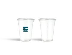 Schiller Logolu 16 Oz Şeffaf Take Away Bardak-Kapaklı